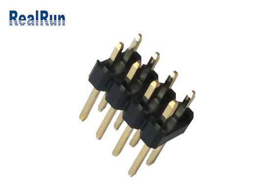 Заголовка латунная 8P 3.0A Pin строки PA6T PBT LCP доска двойного для восхождения на борт UL94V-0