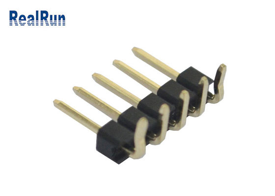 строка прямоугольное UL94V-0 заголовка 2.54mm Pin 3A 5P PA6T PBT LCP SMT одиночная