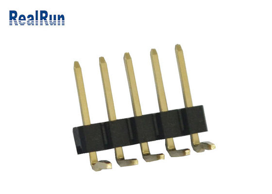 строка прямоугольное UL94V-0 заголовка 2.54mm Pin 3A 5P PA6T PBT LCP SMT одиночная