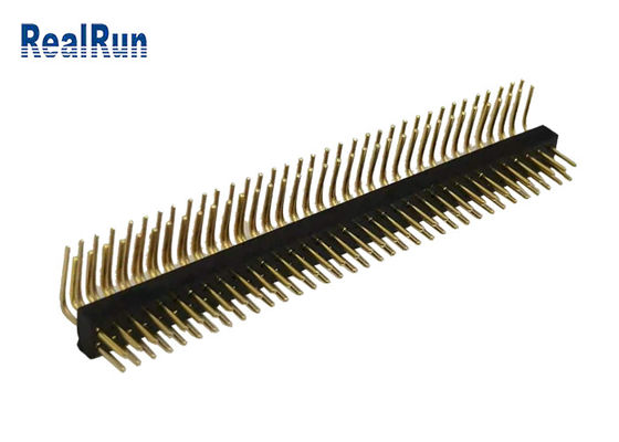2*35P CuZn38Pb2 вокруг женского заголовка прямоугольного UL94V-0 ISO9001 Pin