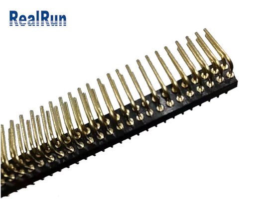 2*35P CuZn38Pb2 вокруг женского заголовка прямоугольного UL94V-0 ISO9001 Pin