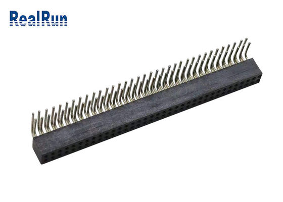 Заголовок 70P прямоугольное PA6T PPS Pin латунного круга CuZn38Pb женский