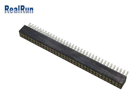 PPS LCP вокруг женской латуни H59-3 PA6T полиэстера заголовка UL94V-0 Pin