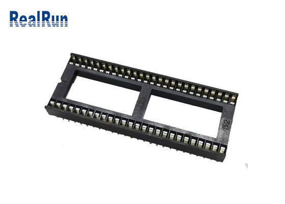 15,24 соединитель заголовка гнезда UL94V-0 строки PBT 52P Ic женский