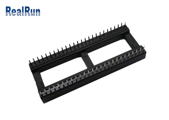 15,24 соединитель заголовка гнезда UL94V-0 строки PBT 52P Ic женский