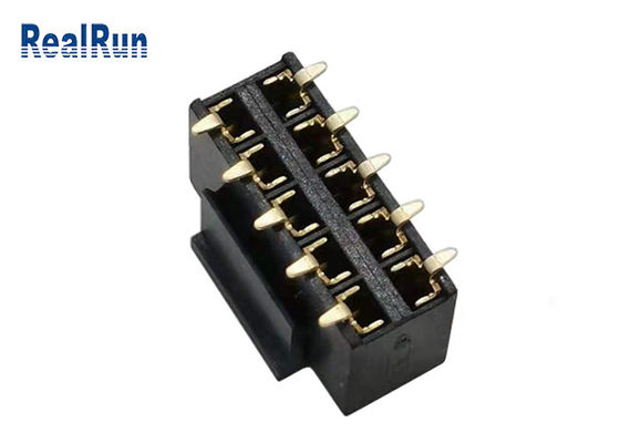 Pin ISO9001 соединителя H7.1 SMD 2×5 заголовка ома LCP PA6T 30m женский