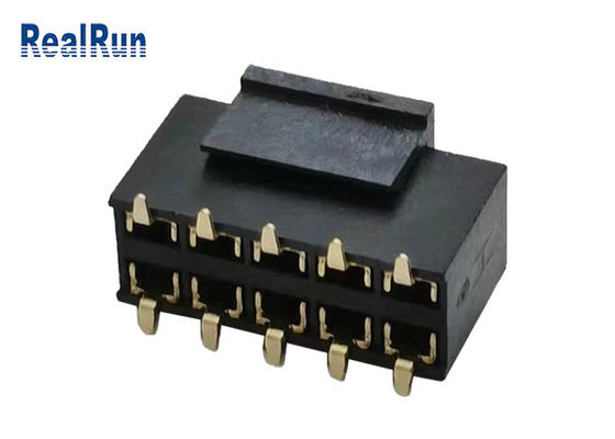 Pin ISO9001 соединителя H7.1 SMD 2×5 заголовка ома LCP PA6T 30m женский