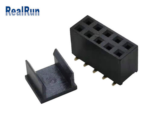 Pin ISO9001 соединителя H7.1 SMD 2×5 заголовка ома LCP PA6T 30m женский