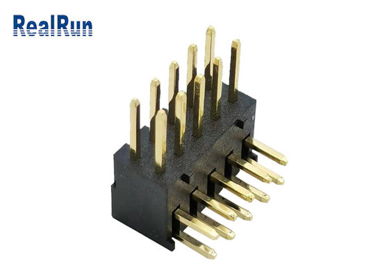 Доска заголовка PA6T LCP Pin строки двойника ISO9001 10P PBT для восхождения на борт соединителя