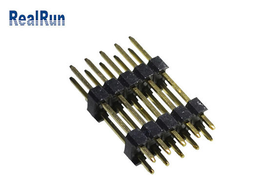 SGS строки 2.54mm Connecto UL94V-0 заголовка Pin 0.75A PBT латунный двойной