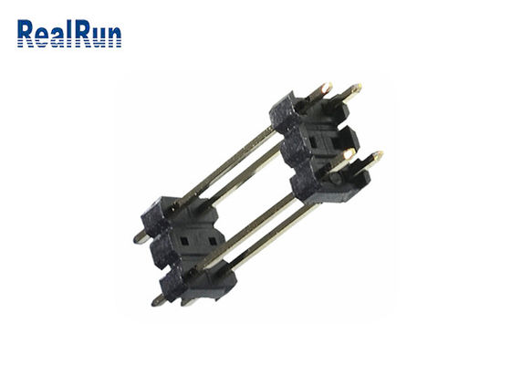 Погружение соединителя 2.54mm заголовка Pin волокна PA6T PBT LCP до отверстие 0.75A