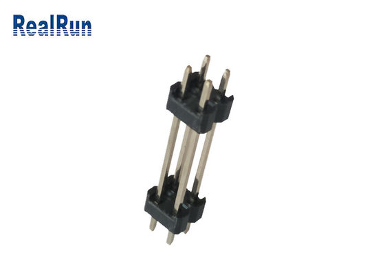 Припаяйте DC 0.75A мужчины Pcb соединителя H2.5 4P заголовка Pin DC 0,75 PA6T