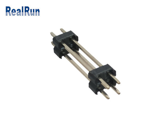 Припаяйте DC 0.75A мужчины Pcb соединителя H2.5 4P заголовка Pin DC 0,75 PA6T