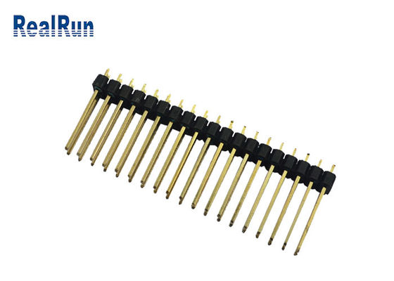 Минута погружения 2*19P 500VAC/контактного разъема 2.54mm Pcb изолятора UL94V-0 PA6T