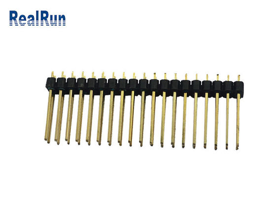 Минута погружения 2*19P 500VAC/контактного разъема 2.54mm Pcb изолятора UL94V-0 PA6T