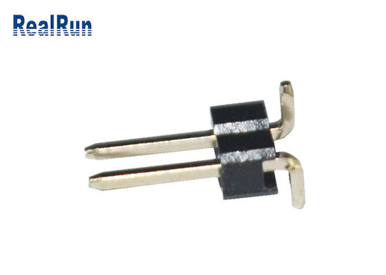 Au над строкой PA6T Pin сопротивления оксидации 2 заголовка Pin Ni SMT одиночной