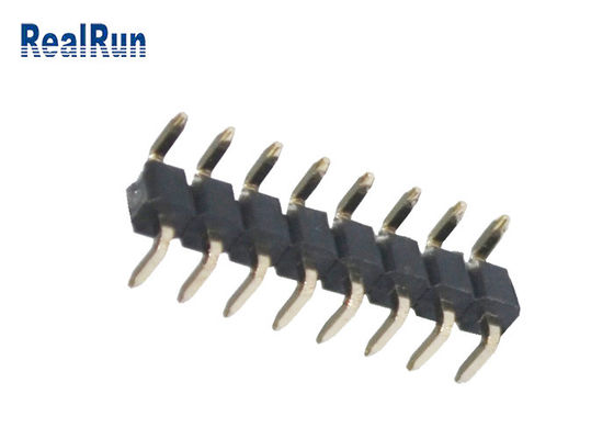 Сопротивление оксидации соединителя UL94V-0 2.54mm заголовка LCP PBT прямоугольное