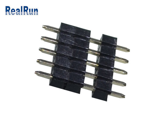 соединителя припоя Pcb 5P заголовок PBT LCP Pin погружения латунного пластикового THT прямой