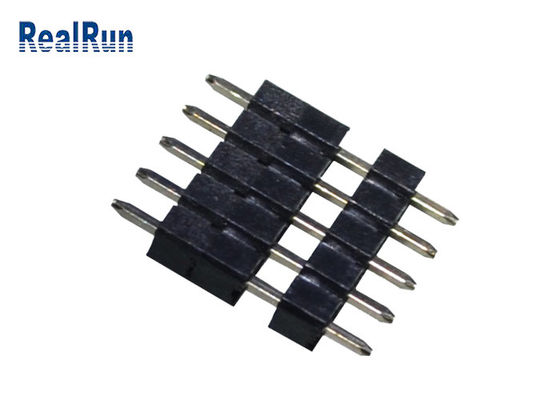 соединителя припоя Pcb 5P заголовок PBT LCP Pin погружения латунного пластикового THT прямой