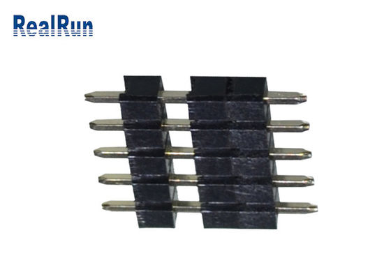 соединителя припоя Pcb 5P заголовок PBT LCP Pin погружения латунного пластикового THT прямой