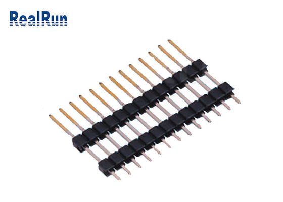 Золото лудя соединитель 13P заголовка PA6T прямой удваивает пластиковое PBT