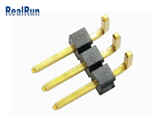 Латунное LCP заголовок 1*3P H3.2 Pin Au LCP SGS соединитель заголовок Pin 3μ»