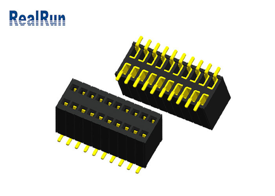 Au 1μ» H5.7 соединителя 20P PBT заголовка PA6T LCP женский огнеупорный