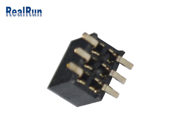 Женская доска держателя поверхности PCB соединителя 1.27mm заголовка ISO9001 для восхождения на борт соединителя