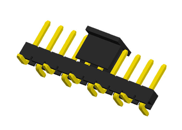 соединителя заголовка 10P PA6T высота 2A PBT КРЫШКИ SMT 2.0mm строки мужского одиночная
