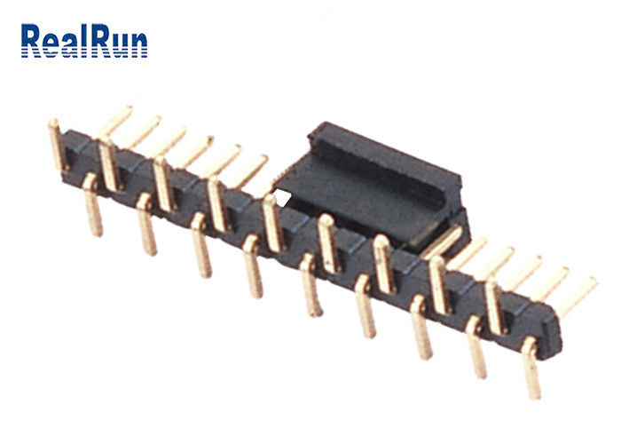 Тангажа строки 9P 1.0mm SMT SMD соединитель UL94V-0 заголовка одиночного мужской