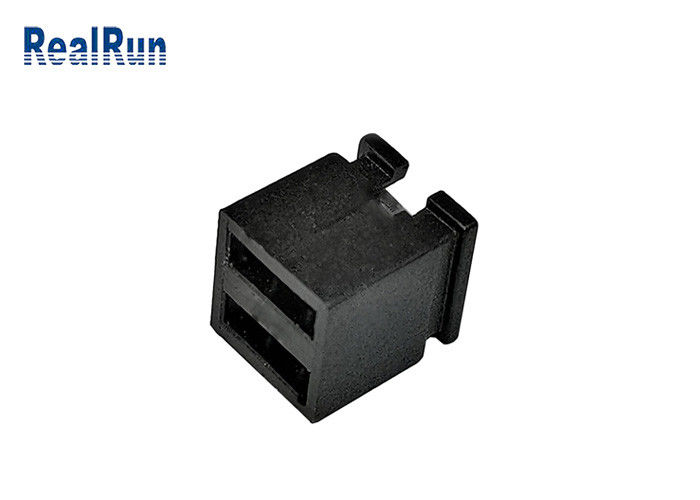 тангаж крышки 2.54mm прыгуна соединителя заголовка Pin 2*2P 3.0AMP PBT 4 открытый