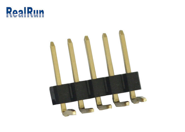 строка прямоугольное UL94V-0 заголовка 2.54mm Pin 3A 5P PA6T PBT LCP SMT одиночная