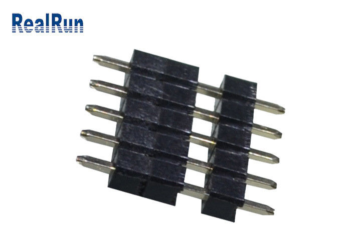 соединителя припоя Pcb 5P заголовок PBT LCP Pin погружения латунного пластикового THT прямой
